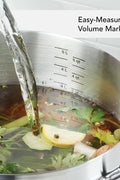 Stainless Steel, 10 - Piece, Stainless Steel Cookware Set - with | Sold by Uncle Wiener's Wholesale