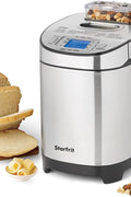 Starfrit 024707 Electric Bread Maker, silver, medium (024707 - 001 - 0000) & The No - Fuss Bread Machine Cookbook: Hands - Off Recipes for Perfect Homemade Bread,English - with | Sold by Uncle Wiener's Wholesale
