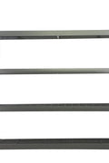 Steel Garage Storage Rack – 3, 4, 5 - Tier Heavy - Duty Industrial Shelving Units - Garage & Industrial Shelving Units with 4 Layer Gray Heavy Duty 77" W x 24" D x 78" H CR4195D | Sold by Uncle Wiener's Wholesale