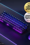 SteelSeries Apex Pro Mini Wireless HyperMagnetic Gaming Keyboard - World's Fastest Keyboard –Compact 60% Form Factor - Adjustable Actuation - RGB – PBT Keycaps - Bluetooth – 2.4GHz - USB - C - with | Sold by Uncle Wiener's Wholesale