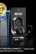 SteelSeries Arctis Nova Pro Wireless Multi - System Gaming Headset - Premium Hi - Fi Drivers - Active Noise Cancellation - Infinity Power System - Stealth Retractable Mic - PC, PS5/PS4, Switch, Mobile - with | Sold by Uncle Wiener's Wholesale