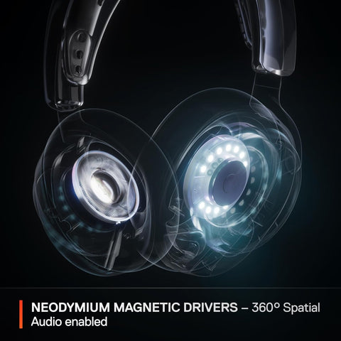 SteelSeries Arctis Nova Pro Wireless Multi - System Gaming Headset - Premium Hi - Fi Drivers - Active Noise Cancellation - Infinity Power System - Stealth Retractable Mic - PC, PS5/PS4, Switch, Mobile - with | Sold by Uncle Wiener's Wholesale
