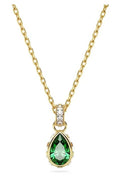 Swarovski 5648751 Stilla Necklace | Gold - Tone Plated | Green Jewellery - with white,green | Sold by Uncle Wiener's Wholesale