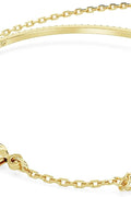 Swarovski Chroma Twist Cocktail Ring, Versatile Multi Color Crystals, Playful Rotating Construction, Gold Tone Finish - with | Sold by Uncle Wiener's Wholesale