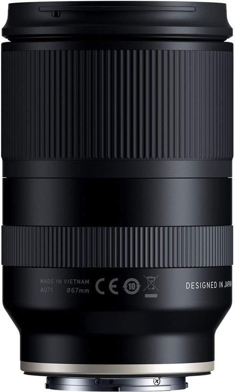 Tamron 28 - 200 F/2.8 - 5.6 Di III RXD for Sony Mirrorless Full Frame/APS - C E - Mount, Model Number: AFA071S700, Black - with Sony FE Mount | Sold by Uncle Wiener's Wholesale