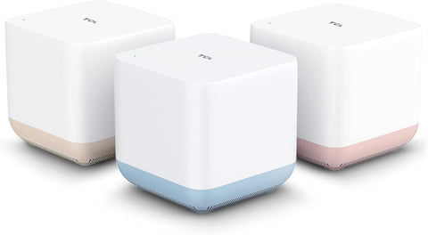 TCL Mesh Wi - Fi System, Gigabit Wifi Mesh Network Cover up to 100 Devices, Replaces WiFi Router and Extender, Whole - Home 4,500 Sq. ft. Coverage, Seamless High - Performance Wireless WiFi Booster (3 Pack) - with | Sold by Uncle Wiener's Wholesale