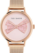 Ted Baker Ladies Yellow Gold Mesh Band Bracelet Watch - with | Sold by Uncle Wiener's Wholesale