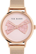 Ted Baker Ladies Yellow Gold Mesh Band Bracelet Watch - with | Sold by Uncle Wiener's Wholesale