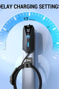 Tera Electric Vehicle Charger Portable: Level 2 & 1 J1772 16A 8A 110V 240V ETL NEMA 14 - 50 Plug Indoor & Outdoor EV Charging Station with NEMA 5 - 15 Adapter Cord 23FT Cable P02 - with | Sold by Uncle Wiener's Wholesale