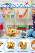 TEUVO Pet Care Playset Robot Dog Toys for Kids, 12Pcs Kids Vet Playset Toys Veterinarian Kit Doctor Kit & Interactive Electric Dog Plush & Cage Pretend Play Gifts for Girls Toddlers 3 4 5 6 7 Year Old - with | Sold by Uncle Wiener's Wholesale