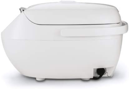 TIGER JBV - A10U 5.5 - Cup (Uncooked) Micom Rice Cooker with Food Steamer Basket, White - with | Sold by Uncle Wiener's Wholesale