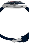 Timex TW2V32100 Men's Q Quartz Blue Dial Rubber Strap Watch - with Other | Sold by Uncle Wiener's Wholesale