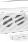 Tosima TV9000W Wireless Speaker for TV, Easy Control Portable TV Soundbox for Elderly (TV Need 3.5mm Jack or Audio Out Plug) - with White | Sold by Uncle Wiener's Wholesale