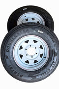 Trailer Tires – Heavy - Duty 10–16 Ply Radial, DOT Approved | ST235/80R16, ST225/75R15, ST205/75R15, ST205/75R14 - Radial Trailer Tires with Double Star | Sold by Uncle Wiener's Wholesale