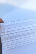 Twin & Triple Wall Polycarbonate Sheets – 4x8 FT Greenhouse Panels | 4mm, 8mm, 16mm Honeycomb Thickness - with 4x8 FT 2 LAYER 8MM Thick | Sold by Uncle Wiener's Wholesale