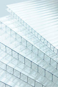Twin & Triple Wall Polycarbonate Sheets – 4x8 FT Greenhouse Panels | 4mm, 8mm, 16mm Honeycomb Thickness - with 4x8 FT 2 LAYER 8MM Thick | Sold by Uncle Wiener's Wholesale