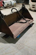 Used 68" 2 - in - 1 Skid Steer Bucket with Hydraulic Function - with | Sold by Uncle Wiener's Wholesale