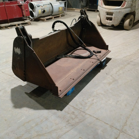 Used 68" 2 - in - 1 Skid Steer Bucket with Hydraulic Function - with | Sold by Uncle Wiener's Wholesale
