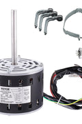 VEVOR 1/3HP Furnace Blower Motor, 110/120V 4.4Amps, 1075RPM 4 Speeds, CW/CCW Rotation, 48 Frame 5.2" Shaft Length, 5μF/370V Capacitor + 11" Hold Hoop - with | Sold by Uncle Wiener's Wholesale
