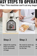 VEVOR Impulse Sealer 16 inch, Manual Heat Sealing Machine with Adjustable Heating Mode, Aluminum Shrink Wrap Bag Sealers for Plastic Mylar PE PP Bags, Portable Poly Bag Sealer with Extra Replace Kit - with | Sold by Uncle Wiener's Wholesale
