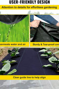 VEVOR Landscape Fabric Heavy Duty 5Oz Geotextile Fabric 3 x 50Ft Ground Cover Non Woven for Commercial Greenhouse Yard Garden Barrier Cloth Blocker Mat - with | Sold by Uncle Wiener's Wholesale