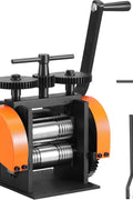 VEVOR Rolling Mill, 1.77"/45 mm Jewelry Rolling Mill Machine, 1: 2.4 Gear Ratio, 3 - in - 1 Multi - Function Rolling Mill, 0 - 6 mm Press Thickness for Metal Jewelry Making Sheet Square Wire Semicircle - with | Sold by Uncle Wiener's Wholesale