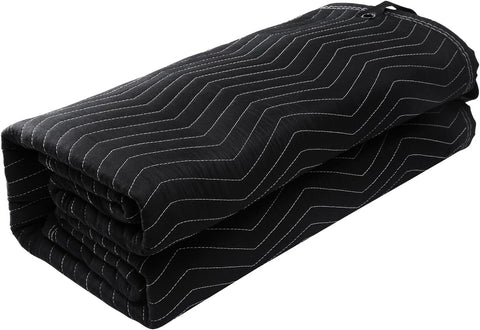 VEVOR Sound Dampening Blanket, 96" x 80", Extra Large Studio Grommeted Blanket with Grommets, Light Blocker for Door Acoustic Noise Blocking Blanket Studio Sound Absorption Sheet, Black - with M | Sold by Uncle Wiener's Wholesale