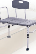 VEVOR adjustable transfer bench with armrest for bathtub
Lightweight shower seat with suction feet and backrest
Non-slip bath chair for elderly or disabled use
Height-adjustable bathtub transfer bench for seniors
Tool-free assembly shower bench with wide seat