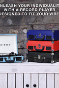 Victrola Nostalgic 6 - in - 1 Bluetooth Record Player & Multimedia Center with Built - in Speakers – 3 - Speed Turntable, CD & Cassette Player, AM/FM Radio, Wireless Music Streaming, Farmhouse Oatmeal - with | Sold by Uncle Wiener's Wholesale