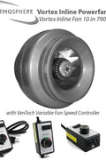 VORTEX 10" 790 CFM, 2.2a, 252w - with | Sold by Uncle Wiener's Wholesale