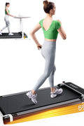 Walking Pad with Incline, Under Desk Treadmill for Home, 2.5HP Portable Treadmills with Remote Control, 4 in 1 Incline Treadmill with LED Display - with Dark Black | Sold by Uncle Wiener's Wholesale