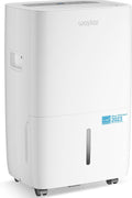 Waykar 120 Pints Energy Star Dehumidifier for Spaces up to 5,000 Sq. Ft at Home, in Basements and Large Rooms with Drain Hose and 1.14 Gallons Water Tank (JD025CE - 120) - with White | Sold by Uncle Wiener's Wholesale