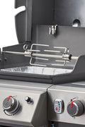 Weber 7652 Rotisserie for Use with Genesis II & II LX 2 & 3 Burner 300 Series Grills - with Genesis II 200/300 | Sold by Uncle Wiener's Wholesale