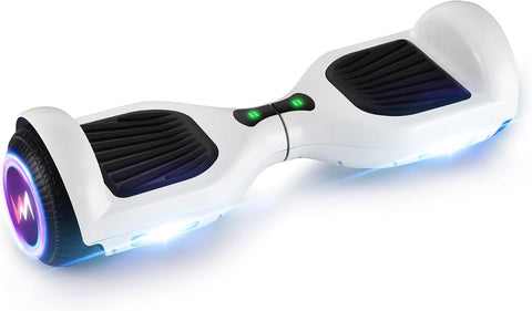 WEELMOTION Hoverboard with Music Speaker and LED Front Lights All Terrain 6.5" UL 2272 Certified Hoverboard with complimentary hover board bag, Two - Wheel Self Balancing scooter with Range up to 10 kms - with | Sold by Uncle Wiener's Wholesale