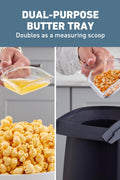 West Bend Air Crazy Popcorn Maker for Healthy Snack Oil Free, 4 Litre, Black - with | Sold by Uncle Wiener's Wholesale