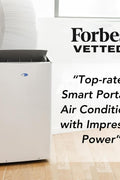 Whynter Inverter Portable Air Conditioner 14,000 BTU with Dual Hose, Dehumidifier, Cooling Fan & Smart Wi - Fi for 600 Sq Ft Rooms, NEX ARC - 1230WN (12,000 SACC), White - with | Sold by Uncle Wiener's Wholesale