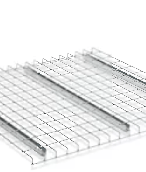 Wire Decking Mesh Panels – Heavy - Duty Silver Racking for Industrial Pallet Storage - with 46” X 36” 88WMP | Sold by Uncle Wiener's Wholesale