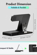 Wireless Charger iPhone Charging Station: 3 in 1 Charger Stand Multiple Devices for Apple - iPhone 16e 16 15 14 Pro Max 13 12 11 - Watch 10 9 8 7 6 5 4 3 2 SE and Ultra Series - Airpods 4 3 2 Pro - with | Sold by Uncle Wiener's Wholesale
