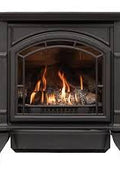 Wood Burning Fireplace Cook Stove – Rustic Heating & Cooking Solution | SKU: 1214339 - with | Sold by Uncle Wiener's Wholesale