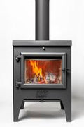 Wood Burning Fireplace Cook Stove – Rustic Heating & Cooking Solution | SKU: 1214339 - with | Sold by Uncle Wiener's Wholesale