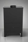 Wood Burning Fireplace Cook Stove – Rustic Heating & Cooking Solution | SKU: 1214339 - with | Sold by Uncle Wiener's Wholesale