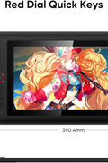 XPPen Drawing Tablet with Screen Full - Laminated Graphics Drawing Monitor Artist13.3 Pro Graphics Tablet with Adjustable Stand and 8 Shortcut Keys (8192 Levels Pen Pressure, 123% sRGB) - with | Sold by Uncle Wiener's Wholesale