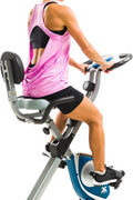 XTERRA FB350 Folding Exercise Bike, Silver - with UNITS | Sold by Uncle Wiener's Wholesale