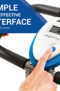 XTERRA FB350 Folding Exercise Bike, Silver - with UNITS | Sold by Uncle Wiener's Wholesale