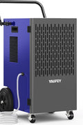 Yaufey 155 Pints Commercial Dehumidifier with Pump, for Basement up to 8000 Sq. Ft, Large Capacity Industrial Dehumidifier for Large Room with Intelligent Humidity Control - with Blue | Sold by Uncle Wiener's Wholesale