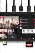 YoloLiv YoloBox Portable Multi - Camera Live Streaming Device - with | Sold by Uncle Wiener's Wholesale
