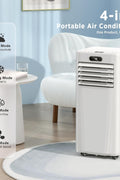 ZAFRO 8,000 BTU Portable Air Conditioners, Air Conditioner for Room Up to 350 Sq.Ft, 3 - in - 1 Portable AC Unit Cool & Dehumidifier & Fan Modes with Remote Control/Drain Hose, White - with | Sold by Uncle Wiener's Wholesale